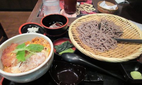 そじ坊熊谷ティアラ21店、カツ丼セット