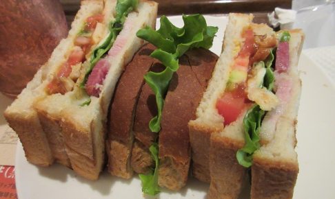 上島珈琲店 アズ熊谷店、クラブハウスサンド