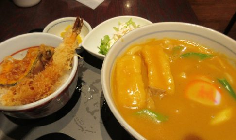 若鯱家熊谷駅店 カレーうどんセット