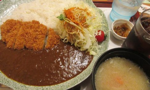 かつ敏（東松山店）のカツカレー