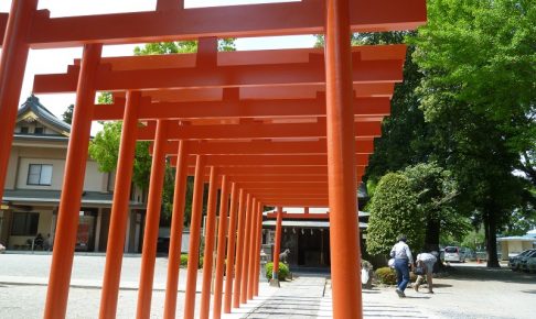 箭弓神社の鳥居
