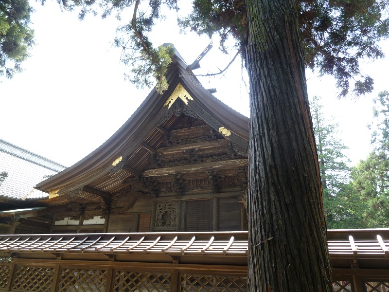 箭弓神社の本殿