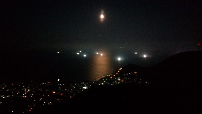 函館山からの夜景、別角度1