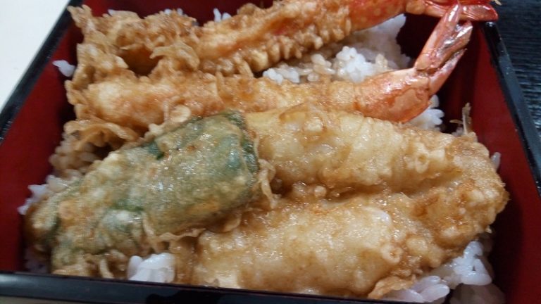 熊谷そば処 木村屋、ランチパスポート限定の天重セット2