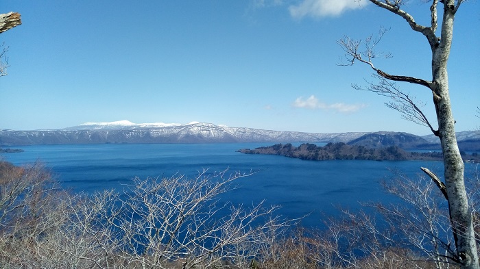 十和田湖の景観、発荷峠展望台から2