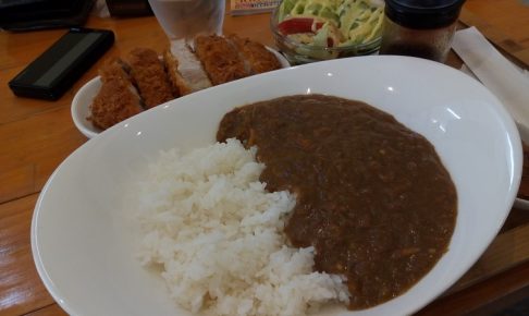 青山カレー工房、トンカツカレーセット