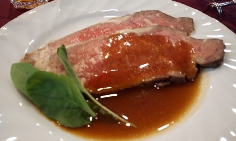 Surf&Turf（食べ放題のローストビーフ）